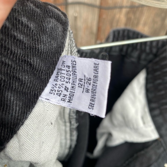 Vintage Bugle Boy Youth Pants Unisex 12 or 26 Waist Wide Leg Skater Y2K - Picture 6 of 11